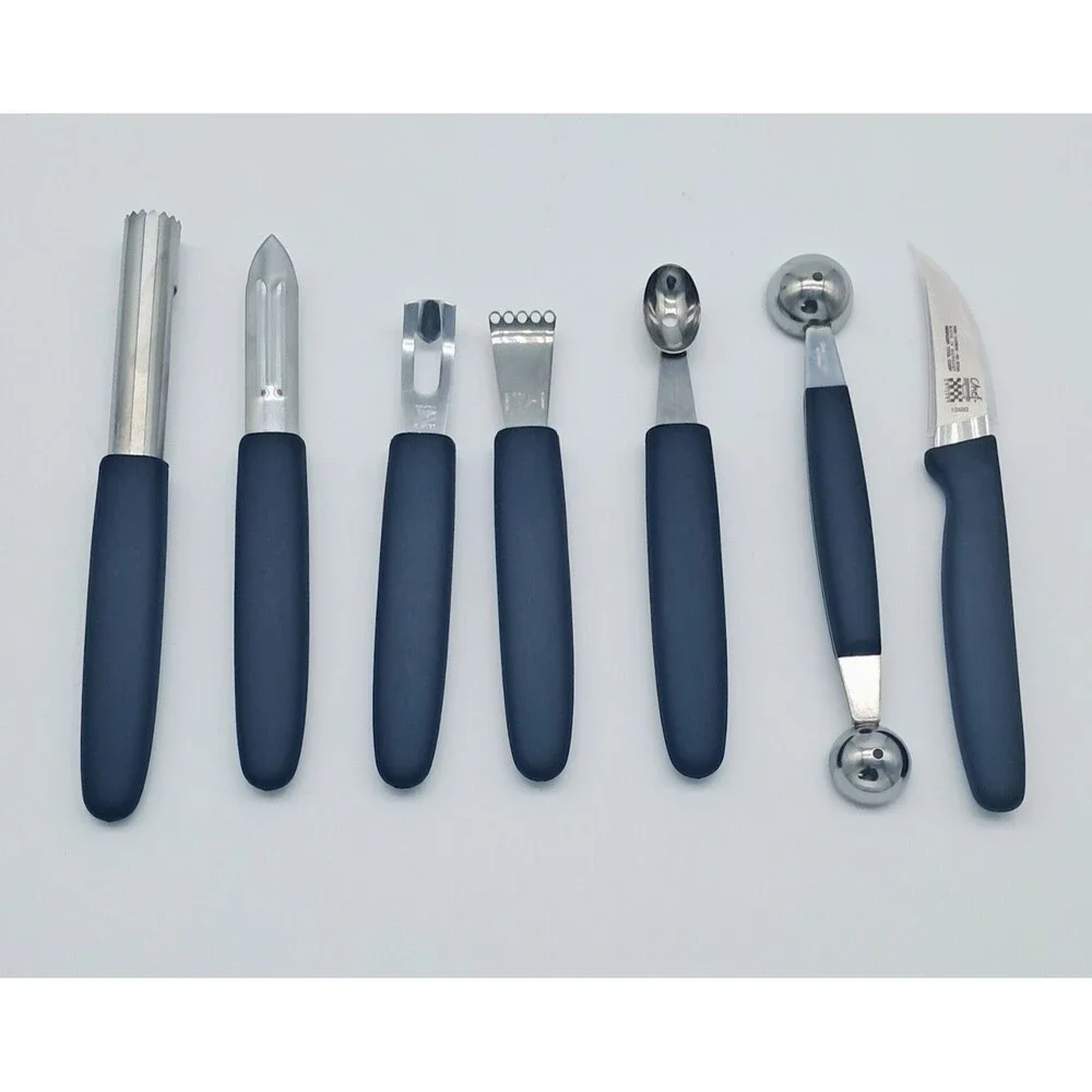 Mercer Culinary 8-Piece Garnishing Kit With Case German Stainless Steel